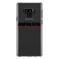 thumbnail image 1 of DistinctInk Clear Shockproof Hybrid Case for Samsung Galaxy Note 9 - TPU Bumper Acrylic Back Tempered Glass Screen Protector - Aspiring Actor - Got Any Part Time Gigs?, 1 of 5