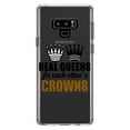 thumbnail image 1 of DistinctInk Clear Shockproof Hybrid Case for Samsung Galaxy Note 9 - TPU Bumper Acrylic Back Tempered Glass Screen Protector - Real Queens Fix Each Other's Crowns, 1 of 5