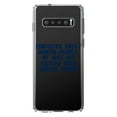 thumbnail image 1 of DistinctInk Clear Shockproof Hybrid Case for Samsung Galaxy S10 (6.1" Screen) - TPU Bumper Acrylic Back Tempered Glass Screen Protector - Engineers Aren't Boring Excited Over Boring Things, 1 of 2