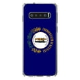 thumbnail image 1 of DistinctInk Clear Shockproof Hybrid Case for Samsung Galaxy S10+ PLUS(6.4" Screen) - TPU Bumper, Acrylic Back, Tempered Glass Screen Protector - Kentucky State Flag - US State Flag, 1 of 2