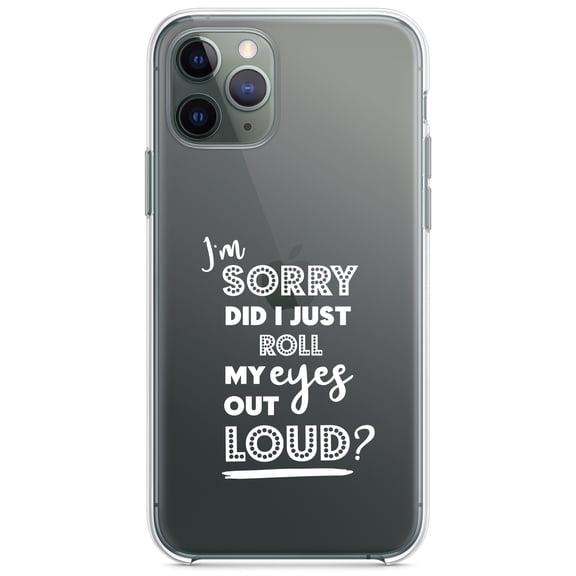 DistinctInk Clear Hybrid Case for Apple iPhone 13 (6.1" Screen) - White - Raised Bezel Screen Guard