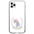 thumbnail image 1 of DistinctInk Clear Hybrid Case for Apple iPhone 13 Pro (6.1" Screen) - White - Shockproof Protection, 1 of 2