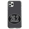 thumbnail image 1 of DistinctInk Clear Hybrid Case for Apple iPhone 13 Pro Max (6.7" Screen) - Show Your Love of Running - Raised Bezel Screen Guard, 1 of 2