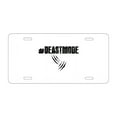 thumbnail image 1 of DistinctInk Custom Aluminum Vanity License Plate for Front of Car - #Beastmode Beast Mode, 1 of 2