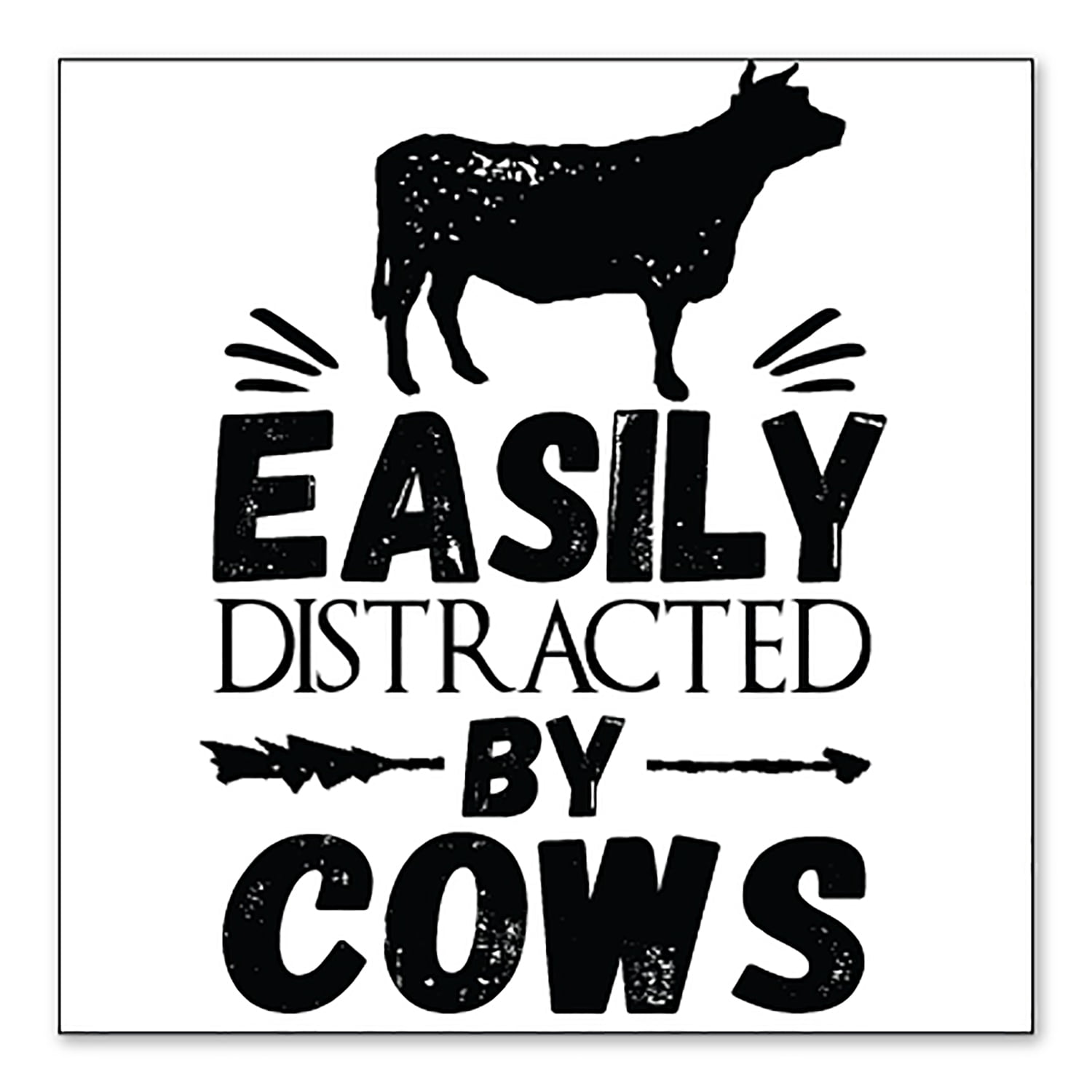DistinctInk Custom Bumper Sticker - 10