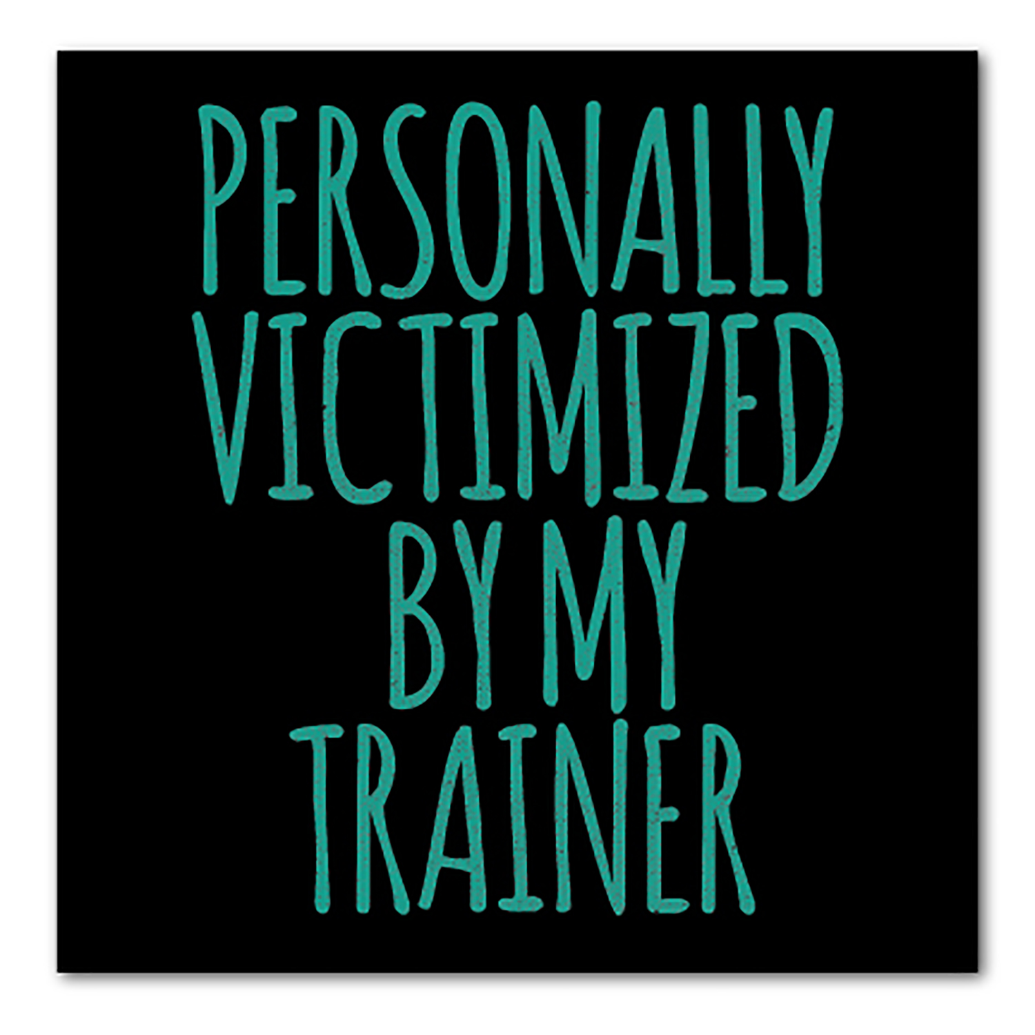 Personal Attack Sticker DistinctInk Custom Bumper Sticker - 4