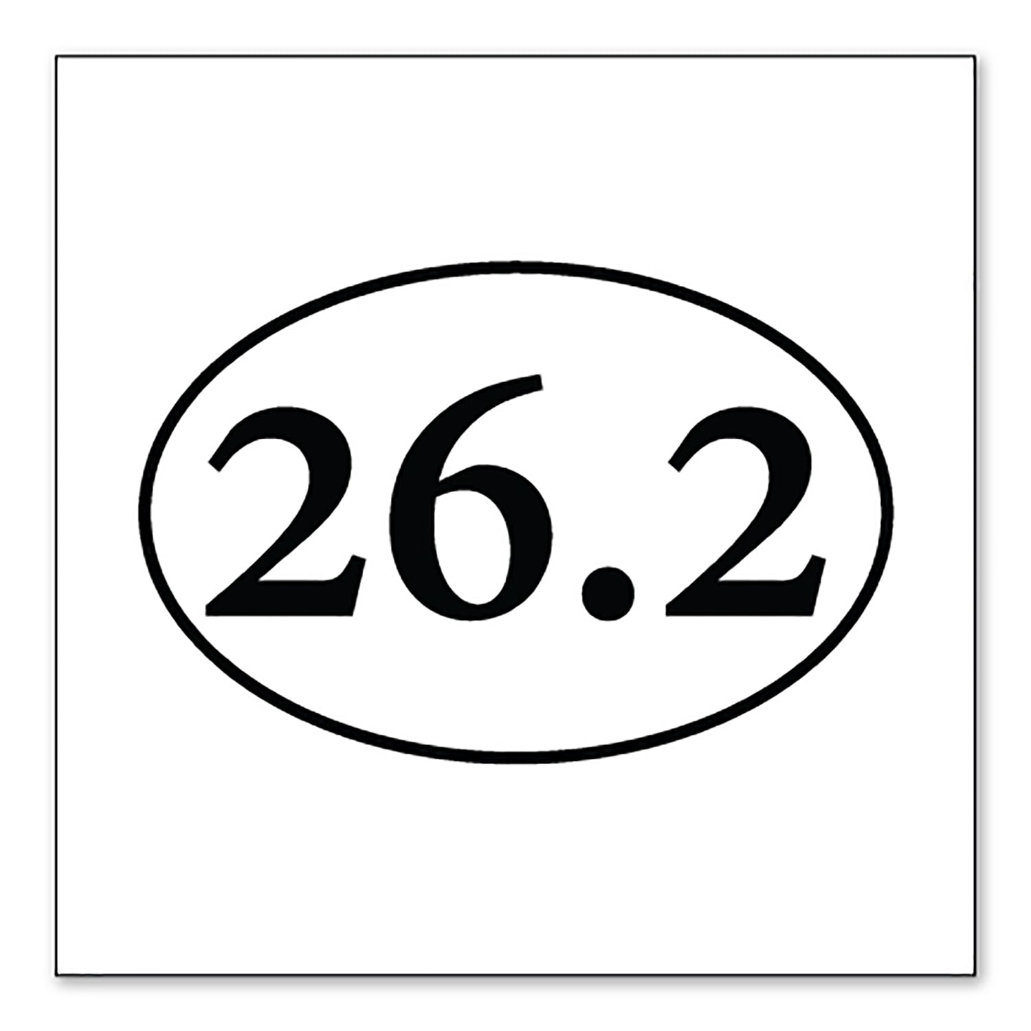 Sticker 26 Bd DistinctInk Custom Bumper Sticker - 4