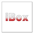 thumbnail image 1 of DistinctInk Custom Bumper Sticker - 6" x 6" Decorative Decal - White Background - iBox Boxing, 1 of 2