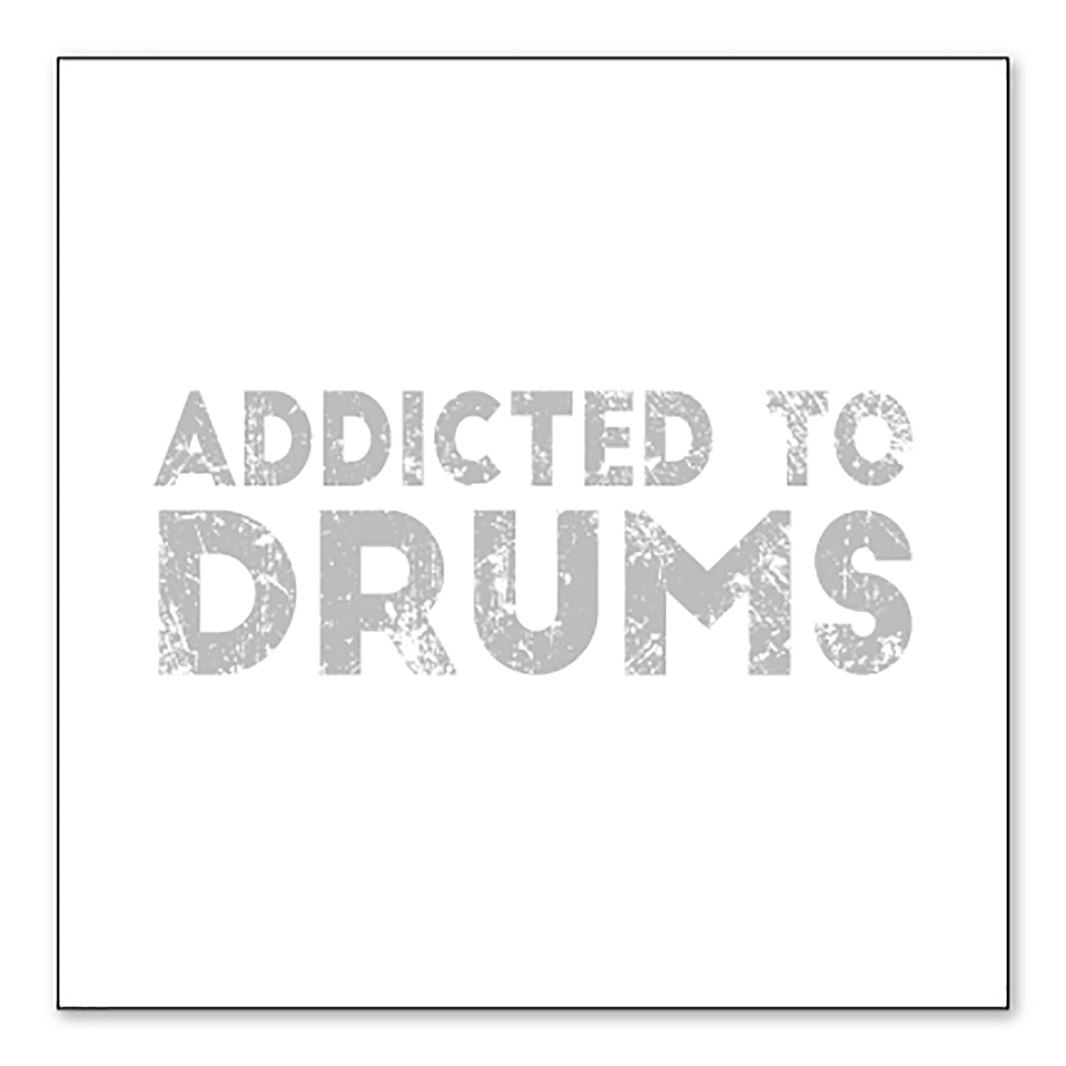Addicted Decal DistinctInk Custom Bumper Sticker - 8