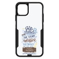 thumbnail image 1 of DistinctInk Custom SKIN / DECAL compatible with OtterBox Commuter for iPhone 11 Pro (5.8" Screen) - Psalm 107:29 - He Stilled the Storm, Waves Were Hushed, 1 of 5