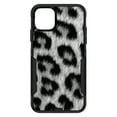 thumbnail image 1 of DistinctInk Custom SKIN / DECAL compatible with OtterBox Commuter for iPhone 11 Pro (5.8" Screen) - Black White Snow Leopard Fur Print, 1 of 5
