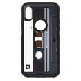 thumbnail image 1 of DistinctInk Custom SKIN / DECAL compatible with OtterBox Commuter for iPhone X / XS (5.8" Screen) - Audio Cassette Tape, 1 of 5