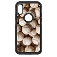 thumbnail image 1 of DistinctInk Custom SKIN / DECAL compatible with OtterBox Commuter for iPhone XR (6.1" Screen) - Old Baseballs - Show Your Love of Baseball, 1 of 5