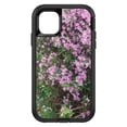 thumbnail image 1 of DistinctInk Custom SKIN / DECAL compatible with OtterBox Defender for iPhone 11 (6.1" Screen) - Purple Flowers Mykonos Greece, 1 of 5