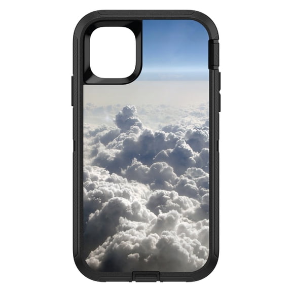 DistinctInk Custom SKIN / DECAL compatible with OtterBox Defender for iPhone 11 Pro (5.8" Screen) - Blue Sky Above Clouds