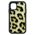 thumbnail image 1 of DistinctInk Custom SKIN / DECAL compatible with OtterBox Defender for iPhone 11 Pro MAX (6.5" Screen) - Yellow Black Leopard Fur Skin Print, 1 of 5