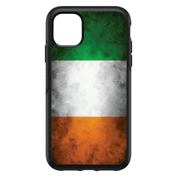 DistinctInk Custom SKIN / DECAL compatible with OtterBox Symmetry for iPhone 11 (6.1" Screen) - Ireland Old Flag - Show Your Love of Ireland