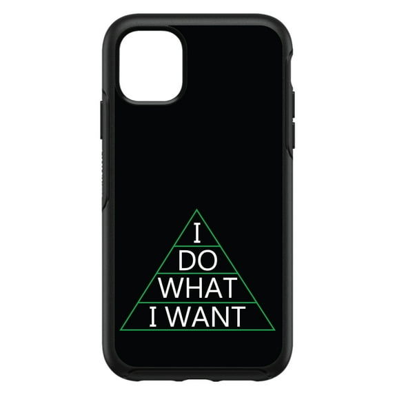 DistinctInk Custom SKIN / DECAL compatible with OtterBox Symmetry for iPhone 11 Pro MAX (6.5" Screen) - I Do What I Want