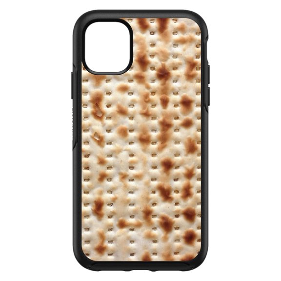 DistinctInk Custom SKIN / DECAL compatible with OtterBox Symmetry for iPhone 11 Pro MAX (6.5" Screen) - Passover Matzah