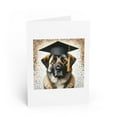 thumbnail image 1 of DistinctInk Greeting Card / Note Card - Anatolian Shepherd Dog Graduation - PACK of 3, 1 of 7