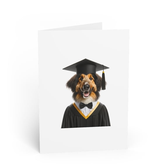 DistinctInk Greeting Card / Note Card - Berger Picard Graduation - PACK of 1