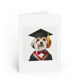 thumbnail image 1 of DistinctInk Greeting Card / Note Card - Biewer Terrier Graduation - PACK of 1, 1 of 7