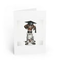 thumbnail image 1 of DistinctInk Greeting Card / Note Card - Pointer Puppy Graduation - PACK of 50, 1 of 7