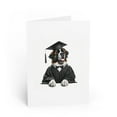 thumbnail image 1 of DistinctInk Greeting Card / Note Card - St. Bernard Graduation - PACK of 1, 1 of 7