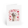 thumbnail image 1 of DistinctInk Greeting Card / Note Card - Valentine's Day English Setter - PACK of 1, 1 of 7