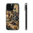 thumbnail image 1 of DistinctInk Hybrid (Acrylic / TPU) Clear Slim Fit Case for Apple iPhone 15 PLUS (6.7" Screen) - Partiality's Destructive Temptation: Proverbs 28:21 Reminder, 1 of 8