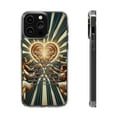 thumbnail image 1 of DistinctInk Hybrid (Acrylic / TPU) Clear Slim Fit Case for Apple iPhone 14 PLUS (6.7" Screen) - "Deeply Loving One Another: 1 Peter 1:22", 1 of 8