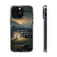 thumbnail image 1 of DistinctInk Clear Hybrid Case for Apple iPhone 15 Plus (6.7" Screen) - Bless and Do Not Curse: Romans 12:14 Explained - Lightweight Grip, 1 of 8