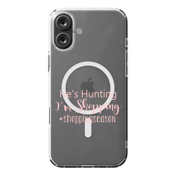 DistinctInk MagSafe Clear Case for Apple iPhone 16 Plus (6.7" Screen) - #shoppingseason - Shockproof Protection
