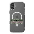 thumbnail image 1 of DistinctInk MagSafe Clear Case for Apple iPhone 16 Plus (6.7" Screen) - Spring Will Come And So Will Happiness - Wireless Charging Compatible, 1 of 3