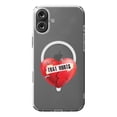 thumbnail image 1 of DistinctInk MagSafe Clear Case for Apple iPhone 16 Plus (6.7" Screen) - That Hurts - Shockproof Protection, 1 of 3