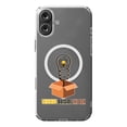 thumbnail image 1 of DistinctInk MagSafe Clear Case for Apple iPhone 16 Plus (6.7" Screen) - Thinking Outside The Box - Lightweight Grip, 1 of 3