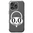 thumbnail image 1 of DistinctInk MagSafe Clear Case for Apple iPhone 16 Pro (6.3" Screen) - I Don't Run Marathon Sticker - Lightweight Grip, 1 of 3