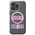 thumbnail image 1 of DistinctInk MagSafe Clear Case for Apple iPhone 16 Pro (6.3" Screen) - Alone Time For Your Safety - Raised Bezel Screen Guard, 1 of 3