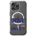 thumbnail image 1 of DistinctInk Hybrid Case for iPhone 16 PRO - Slim, Durable, Compatible with MagSafe Charging - Best Way Predict Future Create It, 1 of 3