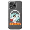 thumbnail image 1 of DistinctInk MagSafe Clear Case for Apple iPhone 16 Pro (6.3" Screen) - Embrace Your Inner Superhero - Tempered Glass Back, 1 of 3