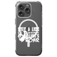 thumbnail image 1 of DistinctInk MagSafe Clear Case for Apple iPhone 16 Pro (6.3" Screen) - Only a Lion Recognize Lion's Roar - Shockproof Protection, 1 of 3
