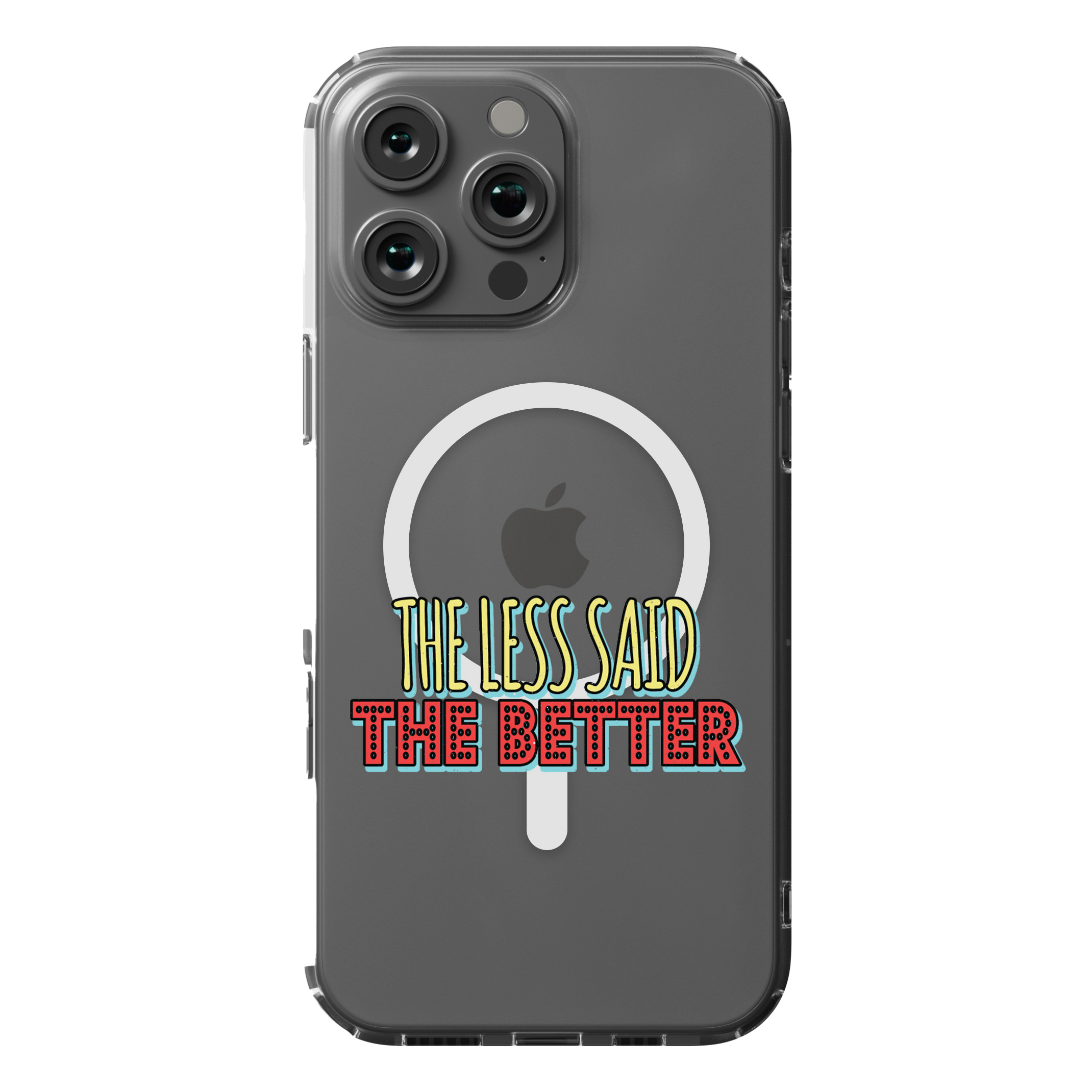Less Cases DistinctInk MagSafe Clear Case for Apple iPhone 16 Pro Max (6.9