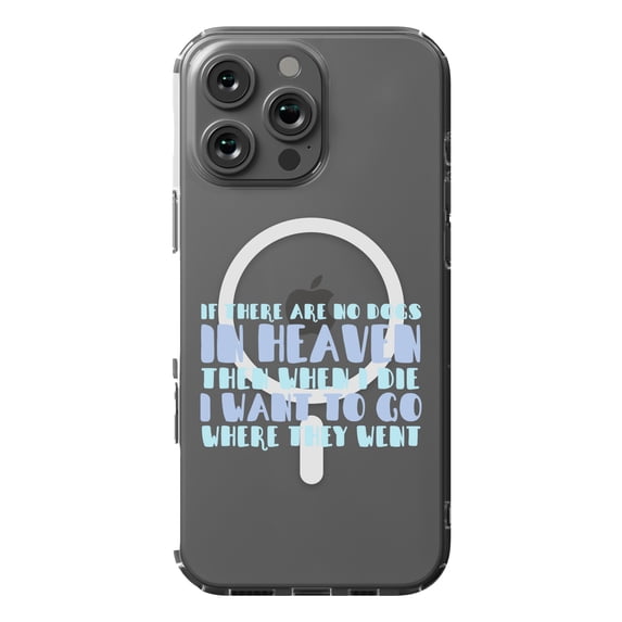 DistinctInk MagSafe Clear Case for Apple iPhone 16 Pro Max (6.9" Screen) - I Want to Go With Them - Shockproof Protection