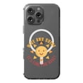 thumbnail image 1 of DistinctInk MagSafe Clear Case for Apple iPhone 16 Pro Max (6.9" Screen) - Rise And Shine It's Time For Wine - Lightweight Grip, 1 of 3