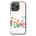 thumbnail image 1 of DistinctInk Hybrid Case for iPhone 16 Pro MAX - Slim, Durable, Compatible with MagSafe Charging - Spring Collection - Flowers and Birds, 1 of 3