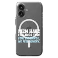 thumbnail image 1 of DistinctInk MagSafe Clear Case for Apple iPhone 16 (6.1" Screen) - Hunger - Raised Bezel Screen Guard, 1 of 3