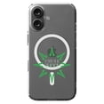 thumbnail image 1 of DistinctInk MagSafe Clear Case for Apple iPhone 16 (6.1" Screen) - Pays To Be Green - Lightweight Grip, 1 of 3