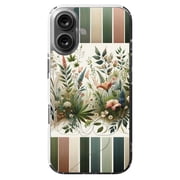 DistinctInk MagSafe Clear Case for Apple iPhone 16 6.1 Screen - Petal Palette Designer Swatches - Lightweight Grip