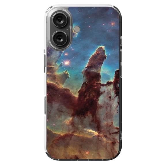 DistinctInk Hybrid Case for iPhone 16 - Slim, Durable, Compatible with MagSafe Charging - Pillars of Creation