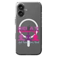 thumbnail image 1 of DistinctInk MagSafe Clear Case for Apple iPhone 16 (6.1" Screen) - Relax Renew Your Mind - Tempered Glass Back, 1 of 3